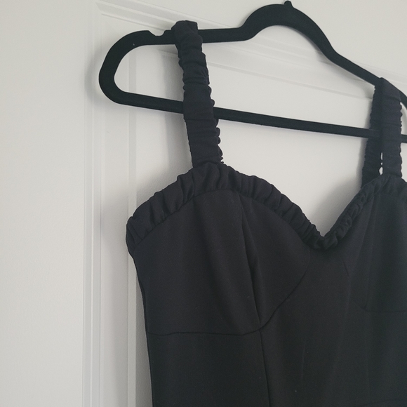 NWT Dynamite Black Midi Dress - Picture 6 of 11